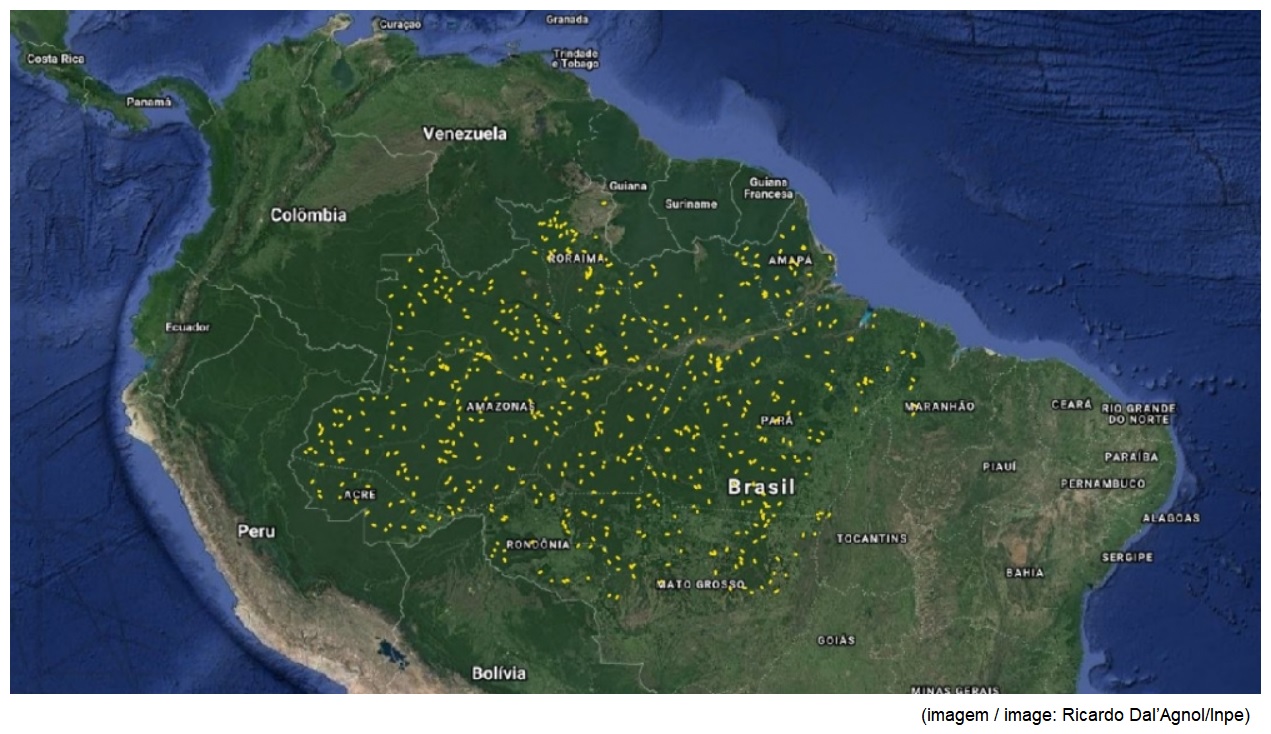 Airborne laser scanning of gaps in Amazon rainforest helps scientists explain tree mortality